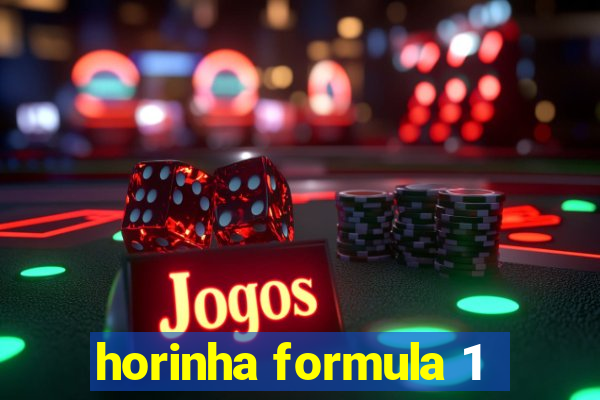 horinha formula 1